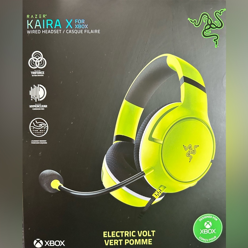Raizer KAIRA X 🐍 Wired Headset For Xbox